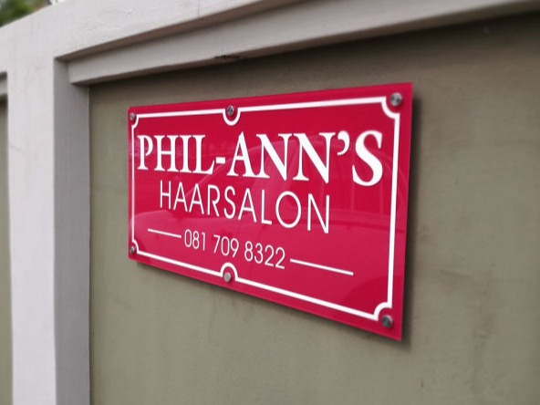 Perspex Signs